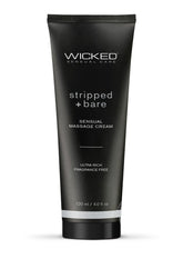 Wicked Sensual Massage Cream - Stripped & Bare